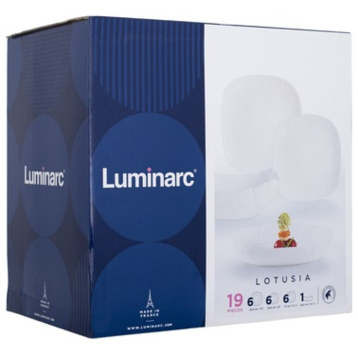Сервіз Luminarc Lotusia, 19 предметів (6792311)