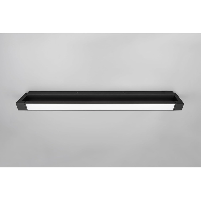 Стільний настінний LED-світильник для ванної кімнати Trio Leuchten Fabrizio 284779132, чорний матовий алюміній, 15.5 Вт, регульована колірна температура та диммер, ширина 80 см