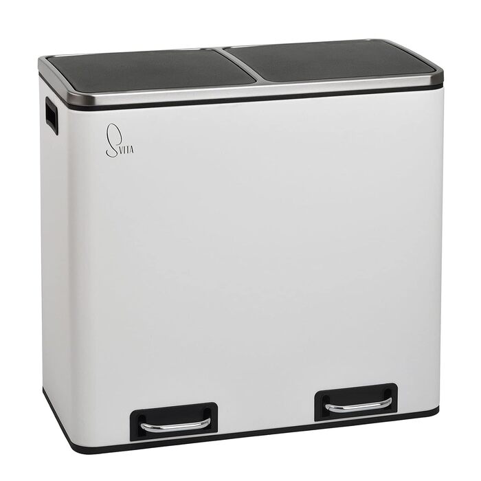 Педальний кошик для сміття 30 літрів внутрішній кошик для сміття дизайн кошик для сміття розділення сміття кошик для паперу органі