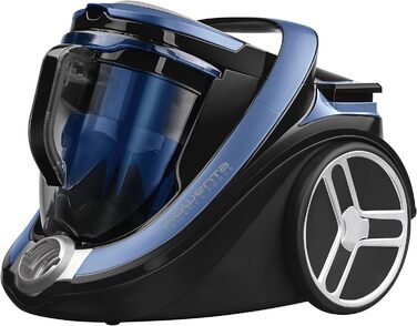 Безмішковий пилосос 550 Вт об'єм пилу 2,5 л низький рівень шуму компактний розмір вкл. аксесуари синій 33, 3 x 30 x 43, 5 см парке