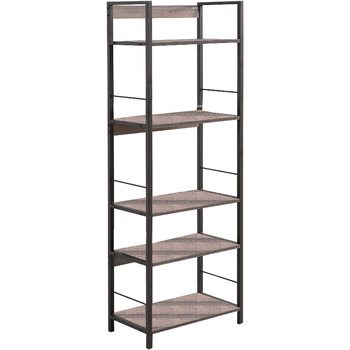 Комплект шафи 2150033002 - Металева полиця Kala 52 см, Кава - Чорний/Дерев&39яний, 52 x 30 x 150 см