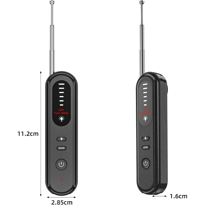 Детектор помилок Пошук помилок Пошук прихованої камери Детектор помилок радіочастотного сигналу Антишпигунські детектори захисту від запису для GPS-локатора Трекер Пристрої для підслуховування Бездротові камери для подорожей у домашньому офісі готелю.