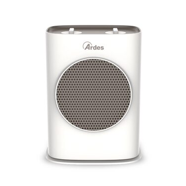 Керамічний обігрівач ARDES AR4P03O SOUND з функцією обертання, 1500 Вт, компактна та портативна модель з панеллю керування та зручною ручкою