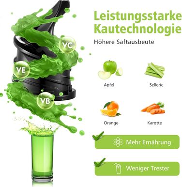 Соковижималка з функцією реверсу та двома розмірами фільтрів. Переможець тестів соковижималок для овочів та фруктів, багатофункціо