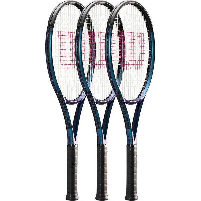 Тенісна ракетка Wilson Ultra 100UL v4, для чоловіків та жінок, різнокольорова (багатокольорова)