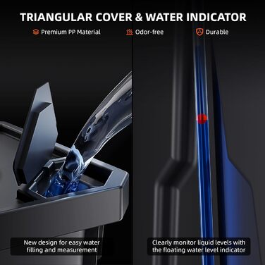 Гідропонна система вирощування Spider Farmer DWC з глибоководною культурою на 7 галонів, новим трикутним дизайном кришки, циркуляційною крапельною садовою системою з крапельним набором у горщиках, повітряним насосом 8 Вт, 2 відра