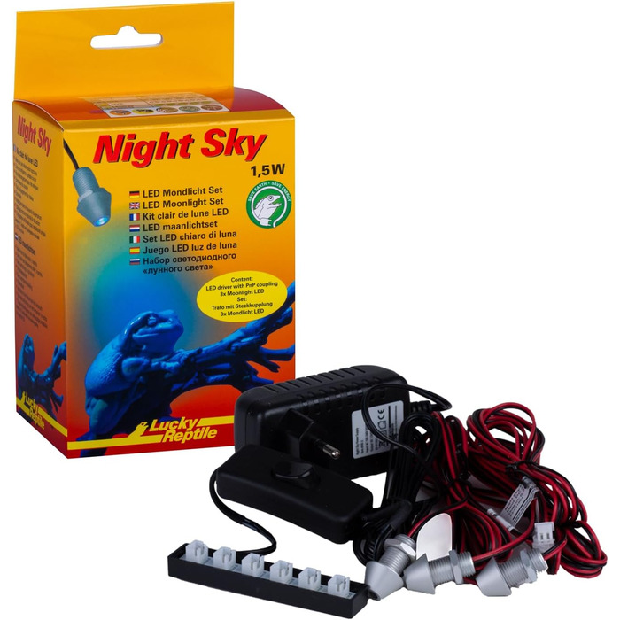 Набір світлодіодних місячних світильників Lucky Reptile Night Sky