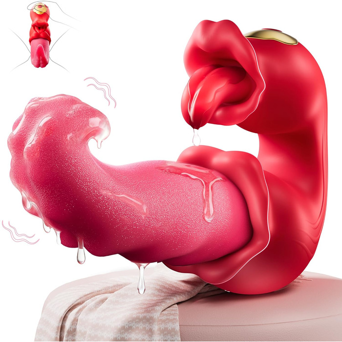 Вібратор із імітацією лизання BSZUI для жінок