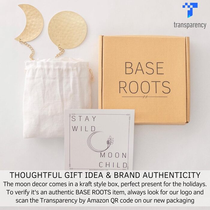 Фази Місяця Гірлянда Настінне оздоблення Ручної роботи Забитий Місяць Настінне мистецтво Бохо Місячний цикл Блискучий декор Настін