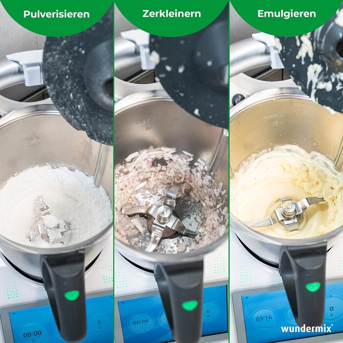 Редуктор міксимайзера для Thermomix TM6 & TM5 Ефективне подрібнення, змішування та подрібнення продуктів Зроблено в Німеччині TM6/TM5