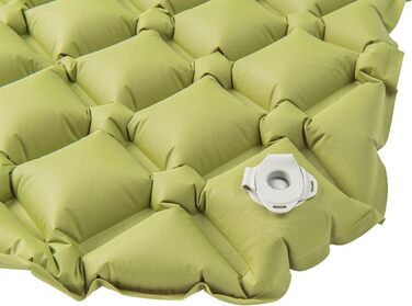 Надувний матрац Semptec Urban Survival Technology для кемпінгу надлегкий надувний матрац для вулиці з мішком, швидке надування, зелений (килимок для сну, кемпінговий килимок, надувний пляжний килимок)