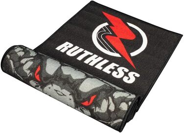 Килимок для дротиків Ruthless Міцний, нековзний та довговічний килимок для дротиків на підлогу, чорний Cobra