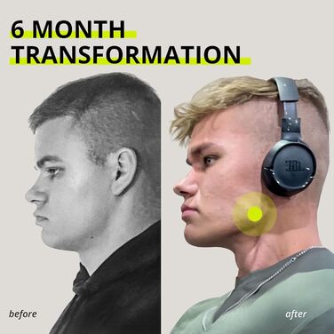 Жувальна гумка без цукру з імбиром та лаймом. Тренажер для підтягування щелепи. Жувальна гумка для формування щелепи (2 місяці упаковки)