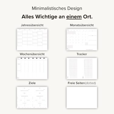 Планувальник Парето 2026 Ідеальна організація, досягнення цілей, підвищення продуктивності, розвиток корисних звичок Тижневий планувальник 2026, книжковий календар, щоденник, журнал успіху Schwarz Schwarz 26