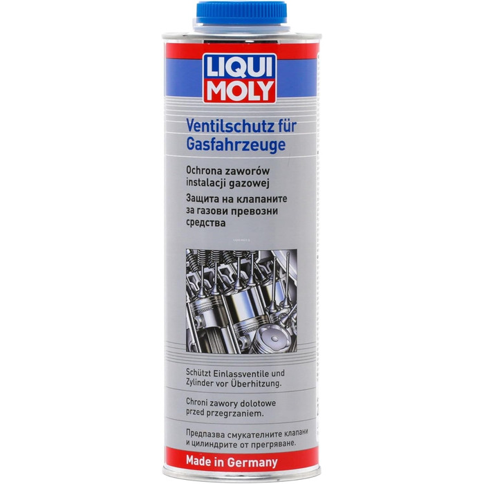 Протектор клапана LIQUI MOLY для автомобілів, що працюють на газі 1 л Присадка до бензину Номер товару 20451