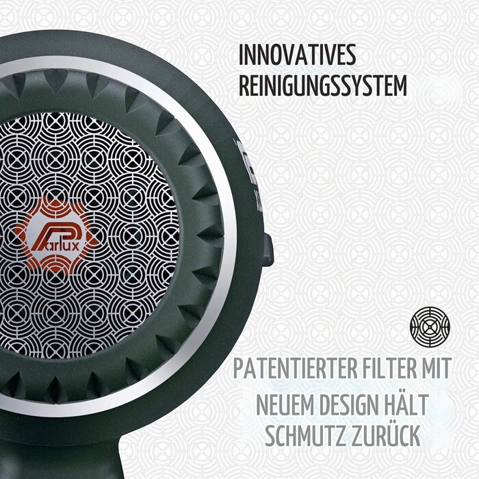 Фен Parlux Digitalyon KL341S, антрацит