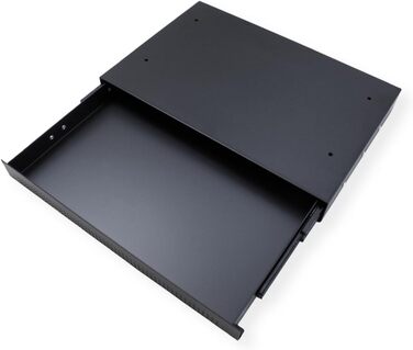 Шухляда під столом, вузька, чорна