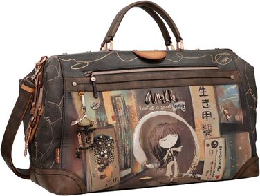 Дорожня сумка Anekke Shoen Brown Weekender 49 см