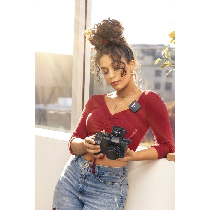 �DE Wireless GO Ультракомпактна бездротова мікрофонна система з інтегрованим мікрофоном (чорний) Чорний одинарний передавач Wirele