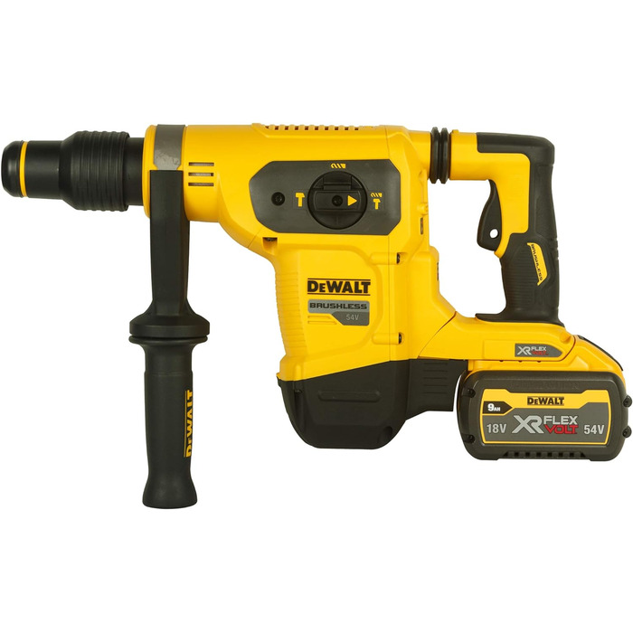 Акумуляторний комбінований перфоратор DeWalt 54 В / 162 Вт SDS-max, 40 мм, 6,1 Дж, UTC - DCH482-QW