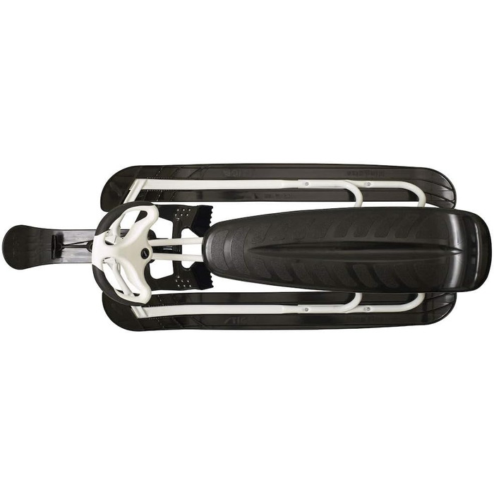 Санки для дорослих Snow Racer King Size GT Steering Sledge Black/White Snow Racer King Size