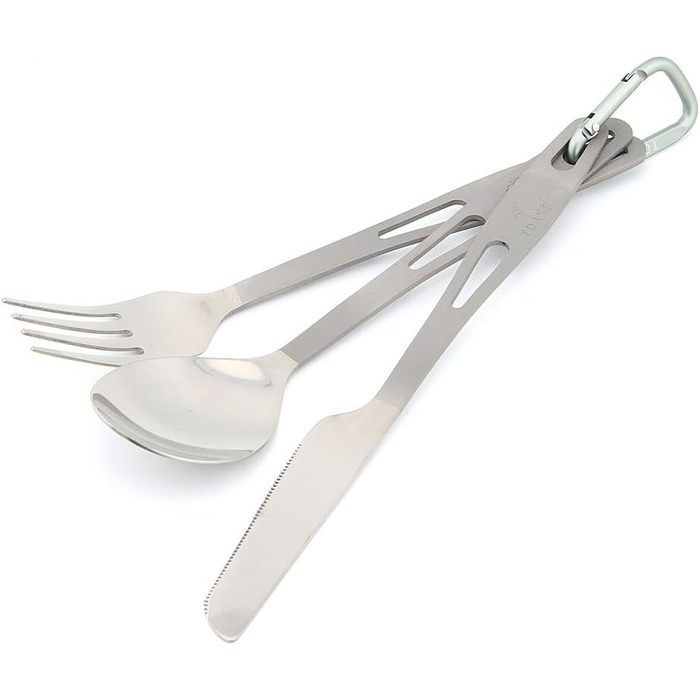 Набір столових приборів TOAKS - 3 предмети з титану