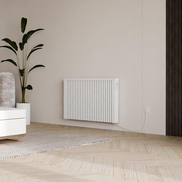 Електричний обігрівач AeroFlow з вогнетривким сердечником FlexiSmart Pro з керуванням через Wi-Fi та застосунок (MIDI 1950)