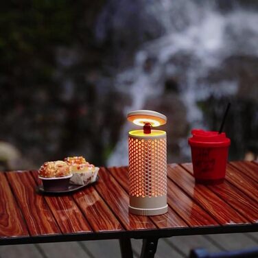 Портативний кемпінговий ліхтар, 2600 мАг, зовнішнє розсіяне освітлення, настільний ліхтар з текстурою ABS, ідеально підходить для риболовлі та походів, висувний кемпінговий ліхтар