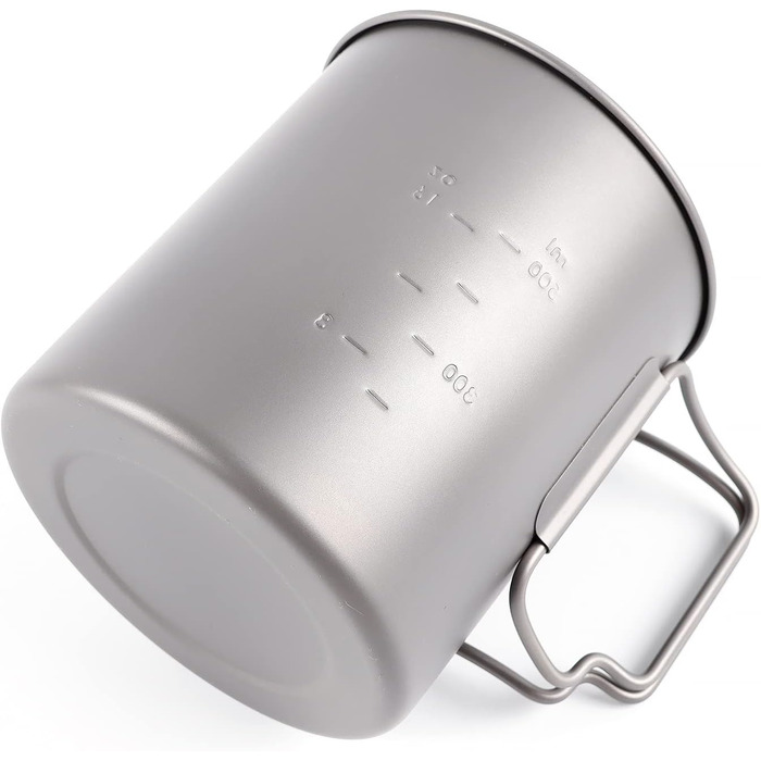 Титановий посуд для кемпінгу TOAKS (375 мл, 450 мл, 550 мл, 650 мл, 700 мл, 750 мл, 900 мл), титановий посуд для пікніка, походів та відпочинку на природі 750 мл POT-750