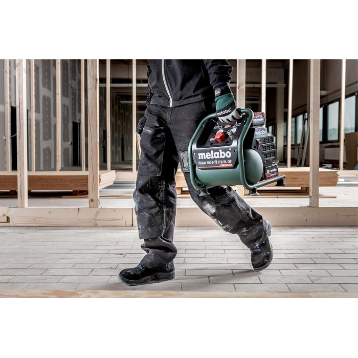 Акумуляторний компресор Metabo Power 160-5 18 LTX BL 18V - коробка - 601521850