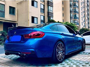 Карбоновий задній спойлер для BMW 4 Series F36 420i 428i 430i 435i 440i Gran Coup 2013-2019 M4 Style Оригінальний спойлер заднього крила з вуглецевого волокна, аксесуари для стайлінгу автомобіля чорний