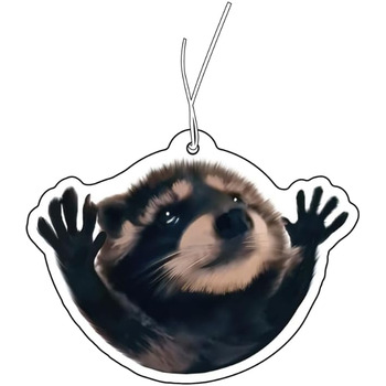 Ароматизатор з мотивом Єнот Педро, дозатор ароматизаторів для автомобіля, ароматизатор для тюнінгу автомобіля, освіжувач повітря,