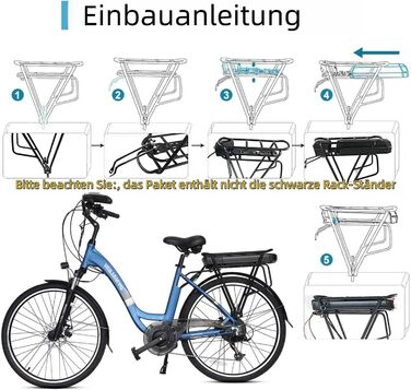 Акумулятор для електровелосипеда X-go з багажником, акумулятор для електровелосипеда 36V 13AH для велосипедного двигуна потужністю 250W 350W 500W, комплект літій-іонного велосипедного двигуна із зарядним пристроєм та безпечним замком
