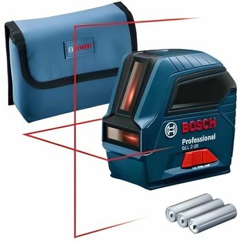 Лінійний лазерний рівень Bosch Professional GLL 2-10