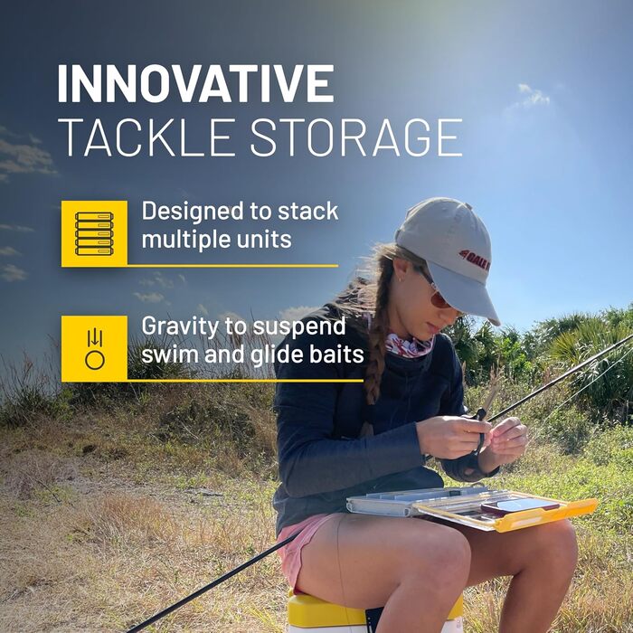 Коробка для риболовлі PLANO Edge 3700 Swimbait, 35,6 см Д x 22,9 см Ш x 6,7 см В, захищає до 24 приманок, універсальні рибальські коробки, технологія захисту від іржі Rustrictor, водонепроникне ущільнення, коробка для риболовлі EZ 3700 Swimbait