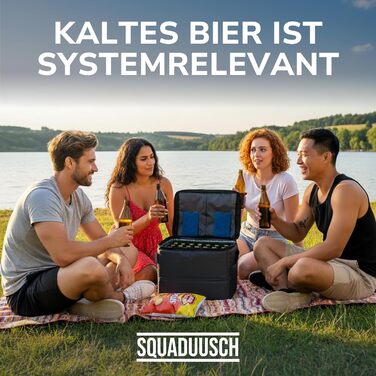 Сумка-холодильник для пивних ящиків - Складана, ізольована термосумка для пива - Легка та міцна - Ідеально підходить для барбекю, вечірок, фестивалів та кемпінгу