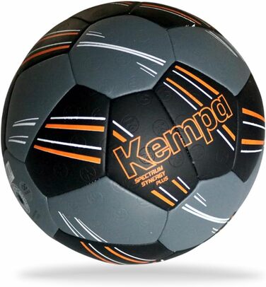 Гандбольний тренувальний та матчевий м&39яч Kempa SPECTRUM SYNERGY PLUS з унікальною 30-панельною конструкцією - підходить для всіх вікових груп - чорний/антрацитовий BLACK / ANTHRA 3 Sport