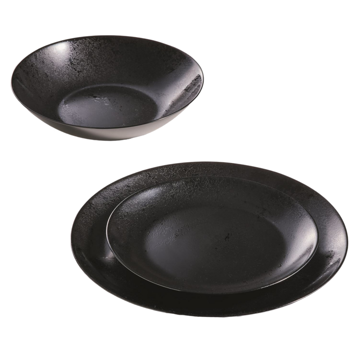 Тарілка десертна Luminarc Diana Black, 19 см (6788143)