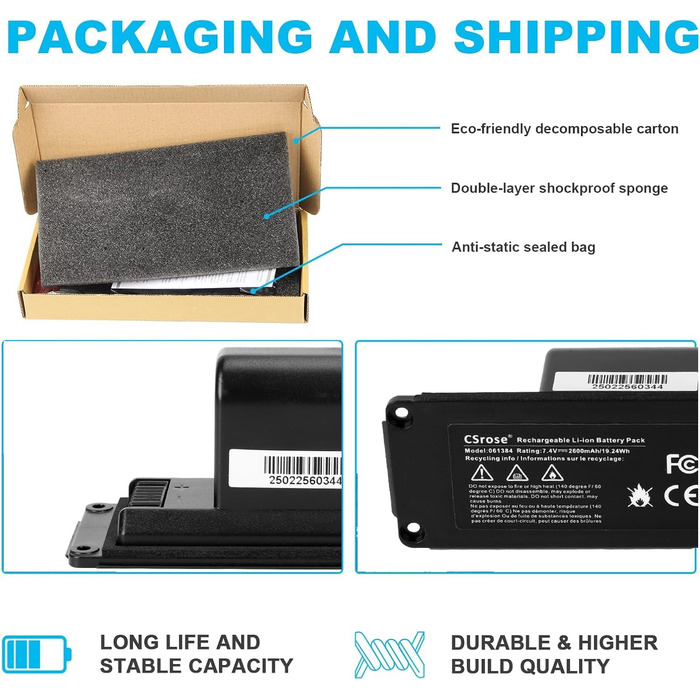 Акумулятор для Bose SoundLink Mini 1, I (не працює з Mini 2, SoundLink I/II/III, 063404). Акумулятор для Bluetooth-колонки/бездротової колонки 061385 061386 063287, 061384