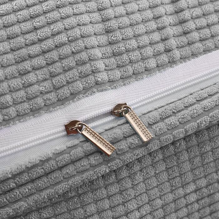 Подушка для читання з клиноподібною спинкою, подушка для спинки ліжка, трикутна, поперекова підтримка, велика спинка ліжка, диван, сіра (сіра, 140 x 50 x 20 см) Сірий 140*50*20 см