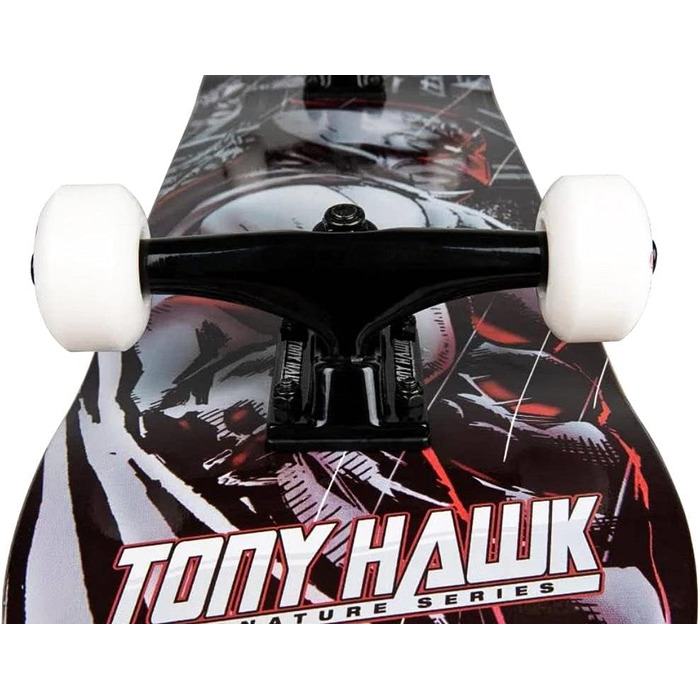 Скейтборд комплект Tony Hawk SS 540 Complete Industrial 8.0x31.5 дюймів - професійний скейтборд для трюків, стріт-катання та парку, з 7-шаровою дека Hardrock