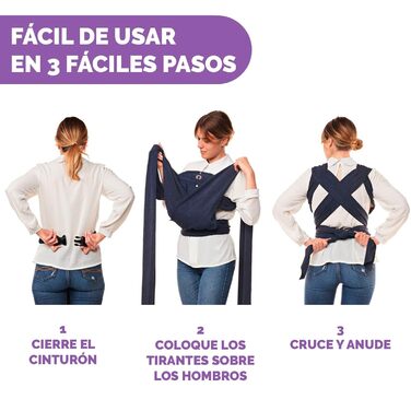 Переноска Chicco Boppy Comfyfit, синя