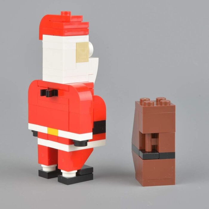Конструктор LEGO Creator - Jolly Santa 30478, 74 деталі, фігурка Санти