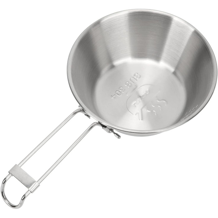 Кемпінгове начиння VGEBY, миски з нержавіючої сталі 304, портативні, складні кемпінгові миски для походів та подорожей, набір з 4 предметів об&39ємом 300 мл