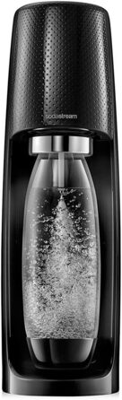 З циліндром CO2, ПЕТ-пляшка 1 л (без BPA), Black Soda Maker Black