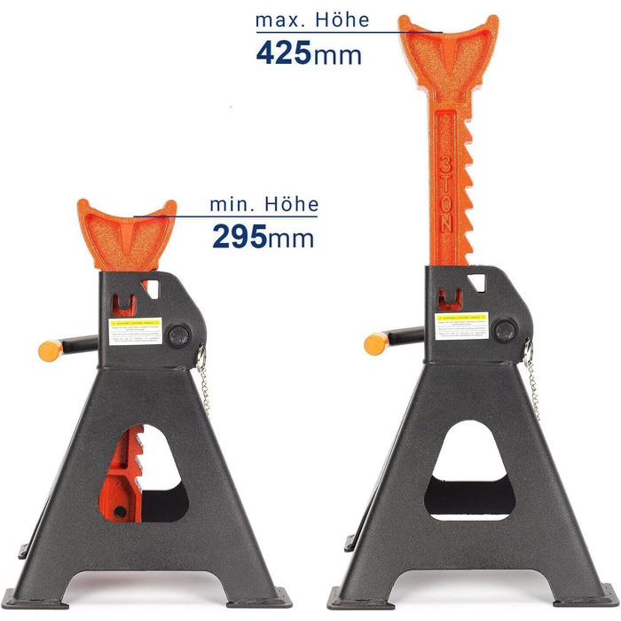 Домкрат 3T 2 шт. гума рукавички Маневровий домкрат Jack 130-490мм (Jack 3T 2 шт. jack з запобіжником)