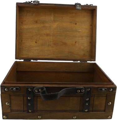 Декоративна скринька для зберігання Taidda у вінтажному ретро-стилі з дерева для організації дому, прикраса журнального столика