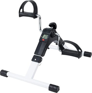 Міні-тренажер Techfit Pedal-Ausbilder для дому та офісу, компактний симулятор ходьби для рук і ніг, для реабілітації та легких тренувань, білий PED2