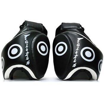 Накладки на стегна Fairtex, Deluxe, чорні, для низьких ударів, Beinschutz Pad Muay Thai