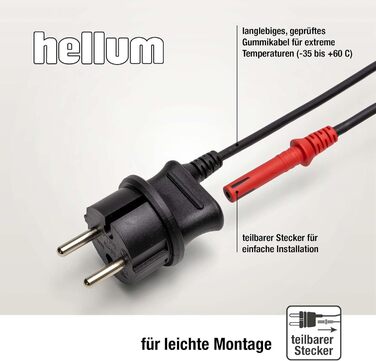 Свічник для ялинки 20 лампочок hellum